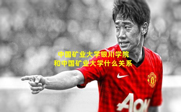 中国矿业大学银川学院和中国矿业大学什么关系