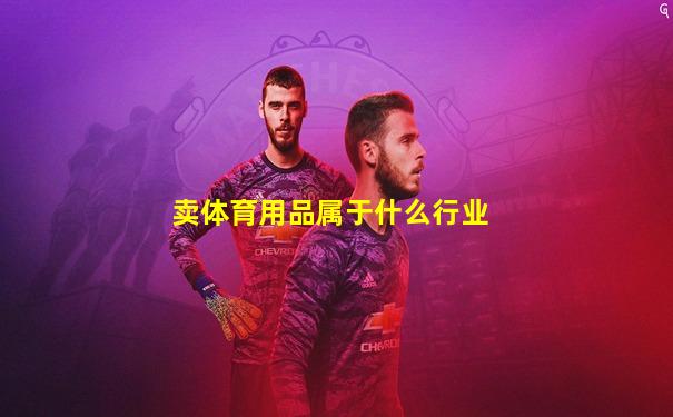 卖体育用品属于什么行业