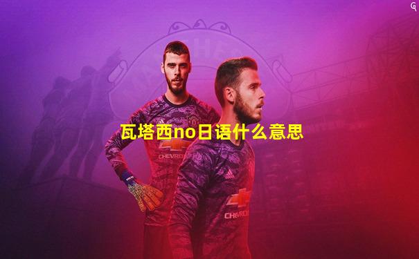 瓦塔西no日语什么意思