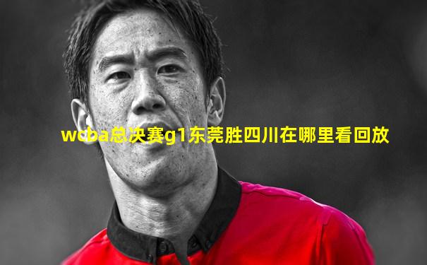 wcba总决赛g1东莞胜四川在哪里看回放